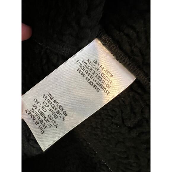 Spyder Constant Full Zip Sweater Fleece Hybrid Jacket Charcoal Heather S - Picture 9 of 10